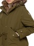  - MONCLER - 毛领连帽抽绳夹克