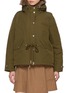 首图 - 点击放大 - MONCLER - 毛领连帽抽绳夹克