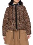 首图 - 点击放大 - MONCLER - Becfigue Floral Print Hooded Puffer Jacket