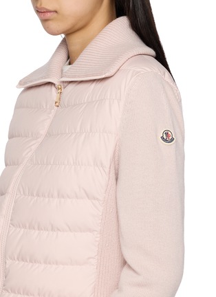  - MONCLER - 羽绒针织拼接夹克