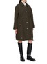 细节 - 点击放大 - MONCLER - Hooded Long Parka Coat