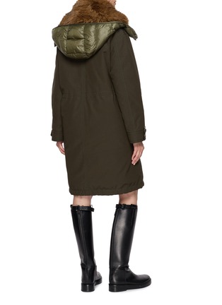 背面 - 点击放大 - MONCLER - Hooded Long Parka Coat