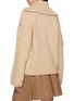 背面 - 点击放大 - MONCLER - Cable Knit Sleeve Zip Up Knit Cardigan