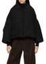 首图 - 点击放大 - MONCLER - Shimmering Padded Tweed Cape