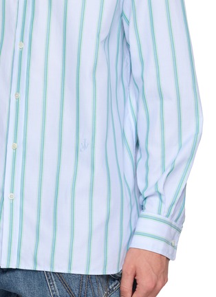  - JW ANDERSON - Striped Cotton Twill Dress Shirt