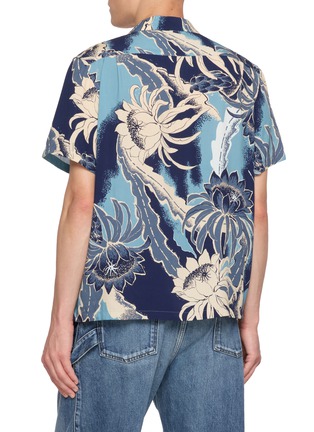 背面 - 点击放大 - JW ANDERSON - Abstract Floral Print Camp Collar Shirt
