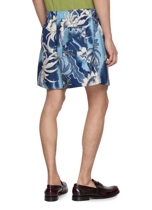 背面 - 点击放大 - JW ANDERSON - Hawaiian Print Swim Shorts