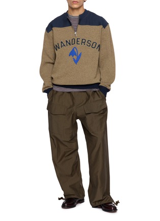 模特儿示范图 - 点击放大 - JW ANDERSON - Half Zip Sweatshirt