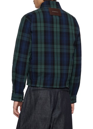 背面 - 点击放大 - JW ANDERSON - Zip-up Blouson Check Jacket
