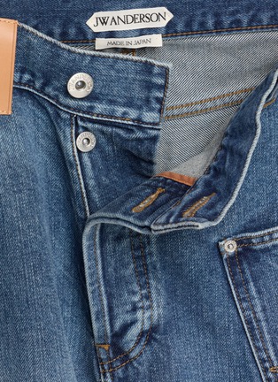  - JW ANDERSON - Twisted Workwear Cotton Denim Jeans