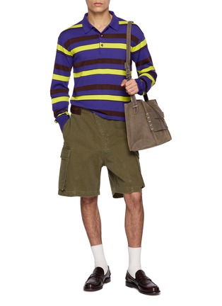 模特儿示范图 - 点击放大 - JW ANDERSON - Twisted Patch Pocket Shorts