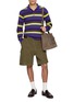 模特儿示范图 - 点击放大 - JW ANDERSON - Twisted Patch Pocket Shorts