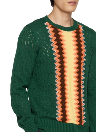  - JW ANDERSON - Cheveron Knit Sweater