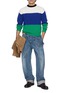 模特儿示范图 - 点击放大 - JW ANDERSON - Striped Knit Jumper