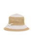 细节 - 点击放大 - GREVI - Bow Detail Crochet Bucket Hat