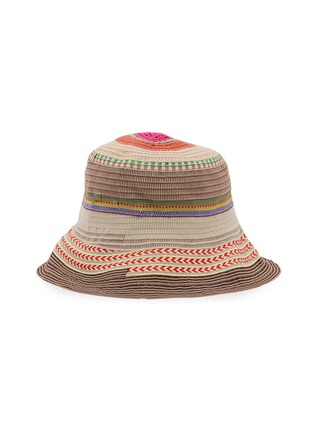 模特儿示范图 - 点击放大 - GREVI - Stripe Bucket Hat