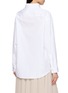 背面 - 点击放大 - BOURRIENNE PARIS X - High Officer Collar Long Hem Shirt