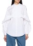 首图 - 点击放大 - BOURRIENNE PARIS X - Ruffled Officer Collar Shirt