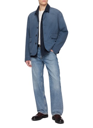 模特儿示范图 - 点击放大 - VALSTAR - Button Up Linen Jacket
