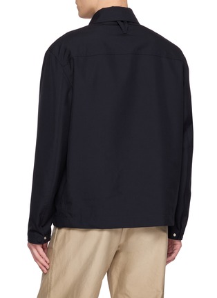 背面 - 点击放大 - VALSTAR - Flap Pocket Button Up Wool Jacket
