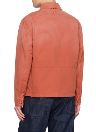 背面 - 点击放大 - VALSTAR - Flap Pocket Button Up Cotton Jacket