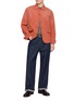 模特儿示范图 - 点击放大 - VALSTAR - Flap Pocket Button Up Cotton Jacket