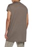 背面 - 点击放大 - RICK OWENS - Rick's Jumbo Raw Edge T-Shirt