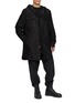 模特儿示范图 - 点击放大 - RICK OWENS - Hooded Overshirt Jacket