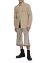 模特儿示范图 - 点击放大 - RICK OWENS - Utility Pocket Outershirt