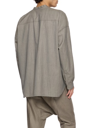 背面 - 点击放大 - RICK OWENS - Lido Larry Wool Shirt