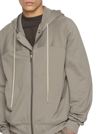  - RICK OWENS - Cotton Windbreaker Zip Up Hoodie