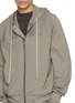  - RICK OWENS - Cotton Windbreaker Zip Up Hoodie