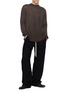 模特儿示范图 - 点击放大 - RICK OWENS - Dietrich Drawstring Waistband Straight Leg Pants