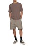 模特儿示范图 - 点击放大 - RICK OWENS - Brad Cotton T-Shirt