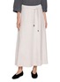 首图 - 点击放大 - PESERICO - Belted Corduroy Midi Skirt