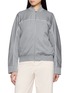 首图 - 点击放大 - PESERICO - Bi-Material Knitted Bomber Collar Jacket