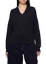 首图 - 点击放大 - PESERICO - Sparkle Knit V-Neck Sweater