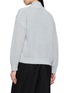 背面 - 点击放大 - PESERICO - Open Knit Shawl Collar Cropped Cardigan