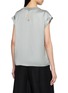 背面 - 点击放大 - PESERICO - Round Neck Satin Top