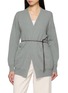 首图 - 点击放大 - PESERICO - Belted Embellished Cuff Knit Cardigan