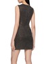 背面 - 点击放大 - ALEXANDERWANG - Sleeveless Crystal Embellished Mini Dress