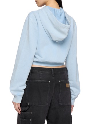 背面 - 点击放大 - ALEXANDERWANG - 烫钻短款连帽拉链卫衣