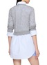 背面 - 点击放大 - ALEXANDERWANG - Layered Crewneck Sweater Shirt 