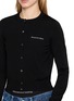  - ALEXANDERWANG - 烫钻 LOGO 针织开衫