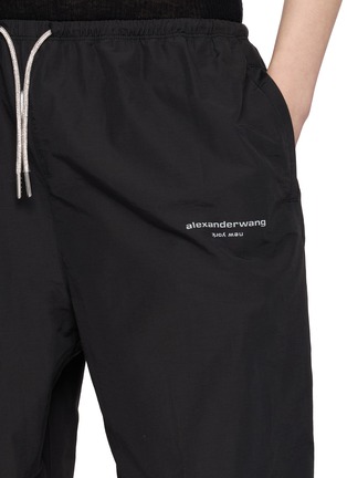  - ALEXANDERWANG - 水晶抽绳运动卫裤