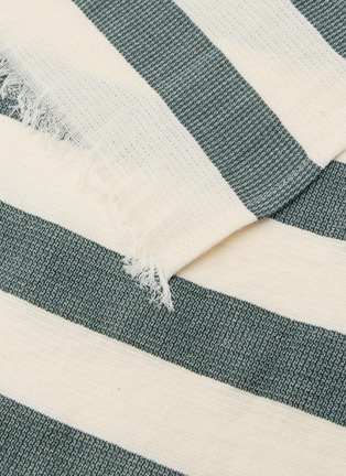 细节 –点击放大 - AUX BAINS FRANÇAIS - Cotton Beach towel — Bonjour