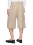 背面 - 点击放大 - STUDIO NICHOLSON - Pleated Wide Leg Shorts