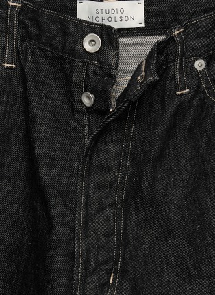  - STUDIO NICHOLSON - 原色牛仔阔腿短裤