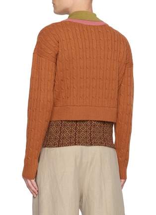 背面 - 点击放大 - DRIES VAN NOTEN - Medan Layered Sweater