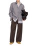 模特儿示范图 - 点击放大 - DRIES VAN NOTEN - Camber Layered Striped Shirt